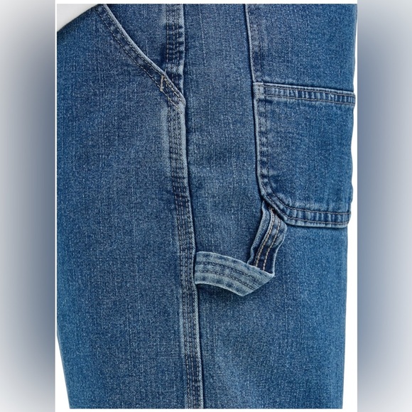 Wrangler Men's and Big Men's Relaxed Fit Carpenter Denim Short - Picture 10 of 11